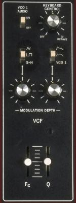 Octave Cat のVCF パネル