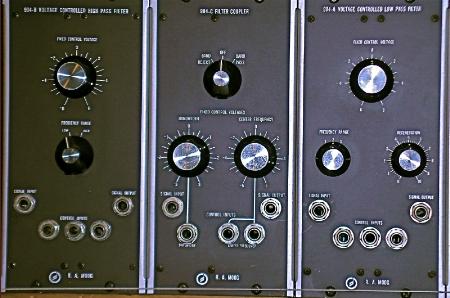 Moog IIIc の VCF パネル