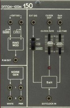 Roland System-100M のS/H パネル